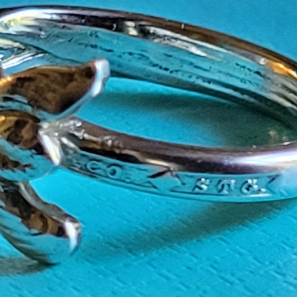 1885 Tiffany & Company IRIS Spoon Ring in Sterling Silver #66 - Picture 6 of 14